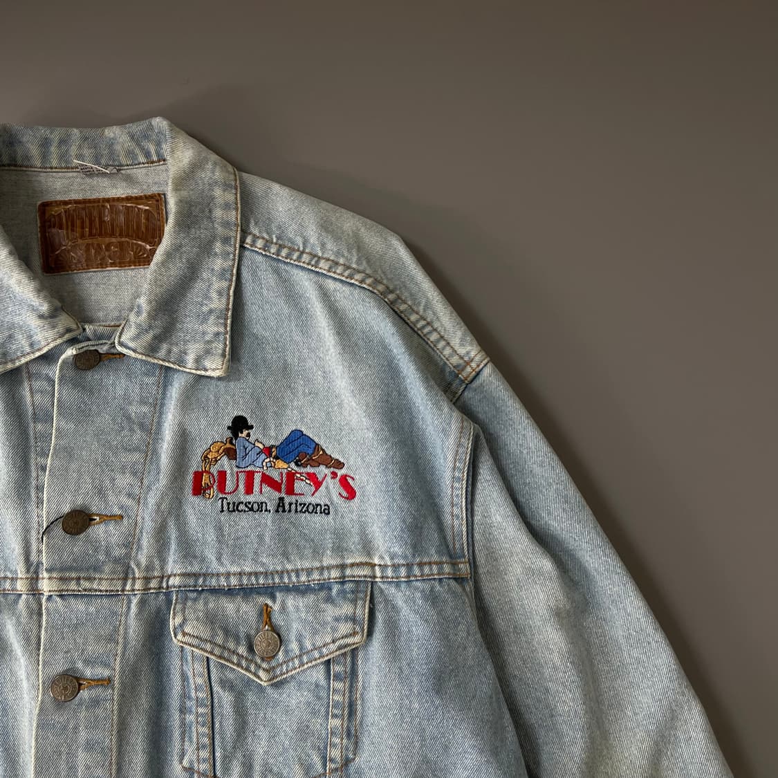 버터필드스테이지 90s 퍼트니즈 연청자켓 L 상품이미지3