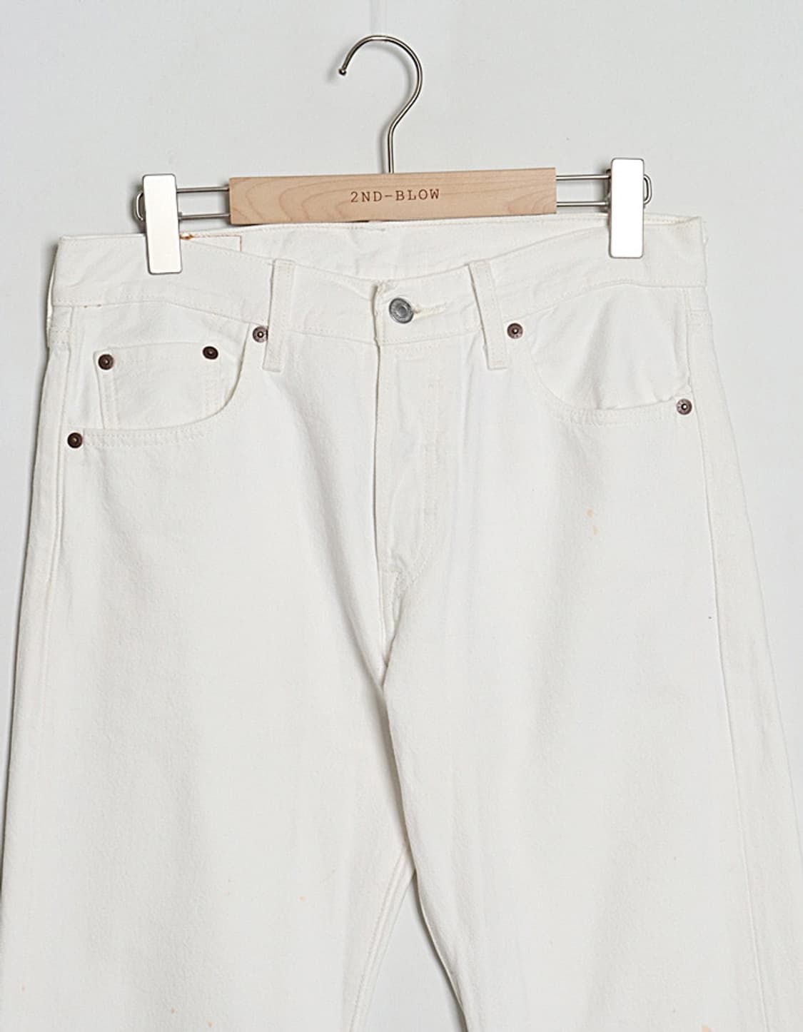 Levi's 501 White Denim Pant (30) 상품이미지2