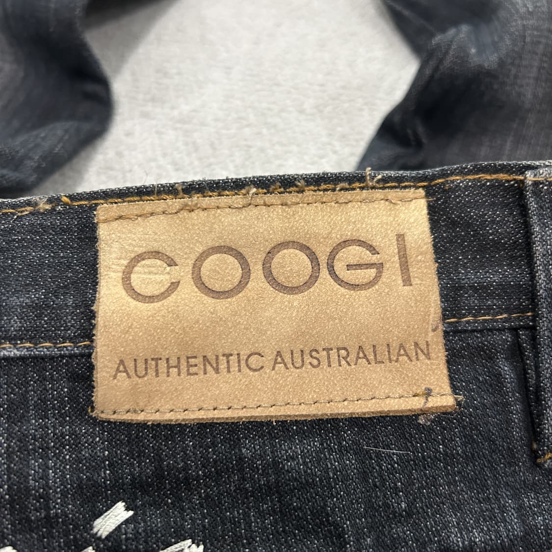 쿠 헤리티지 데님 블랙 스티치 진 32 상품이미지3