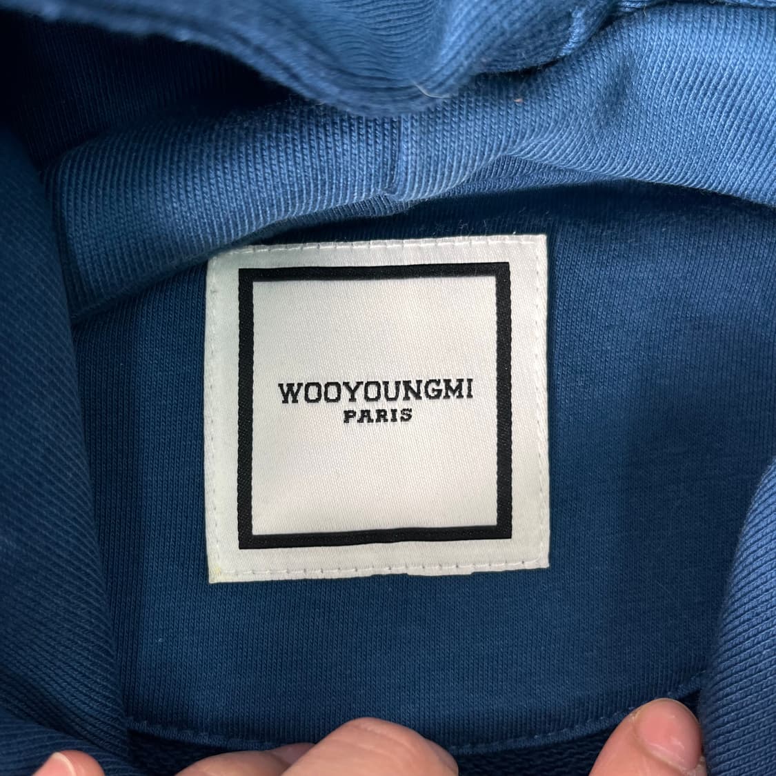 100 우영미 21FW 오버핏 후드티 상품이미지3