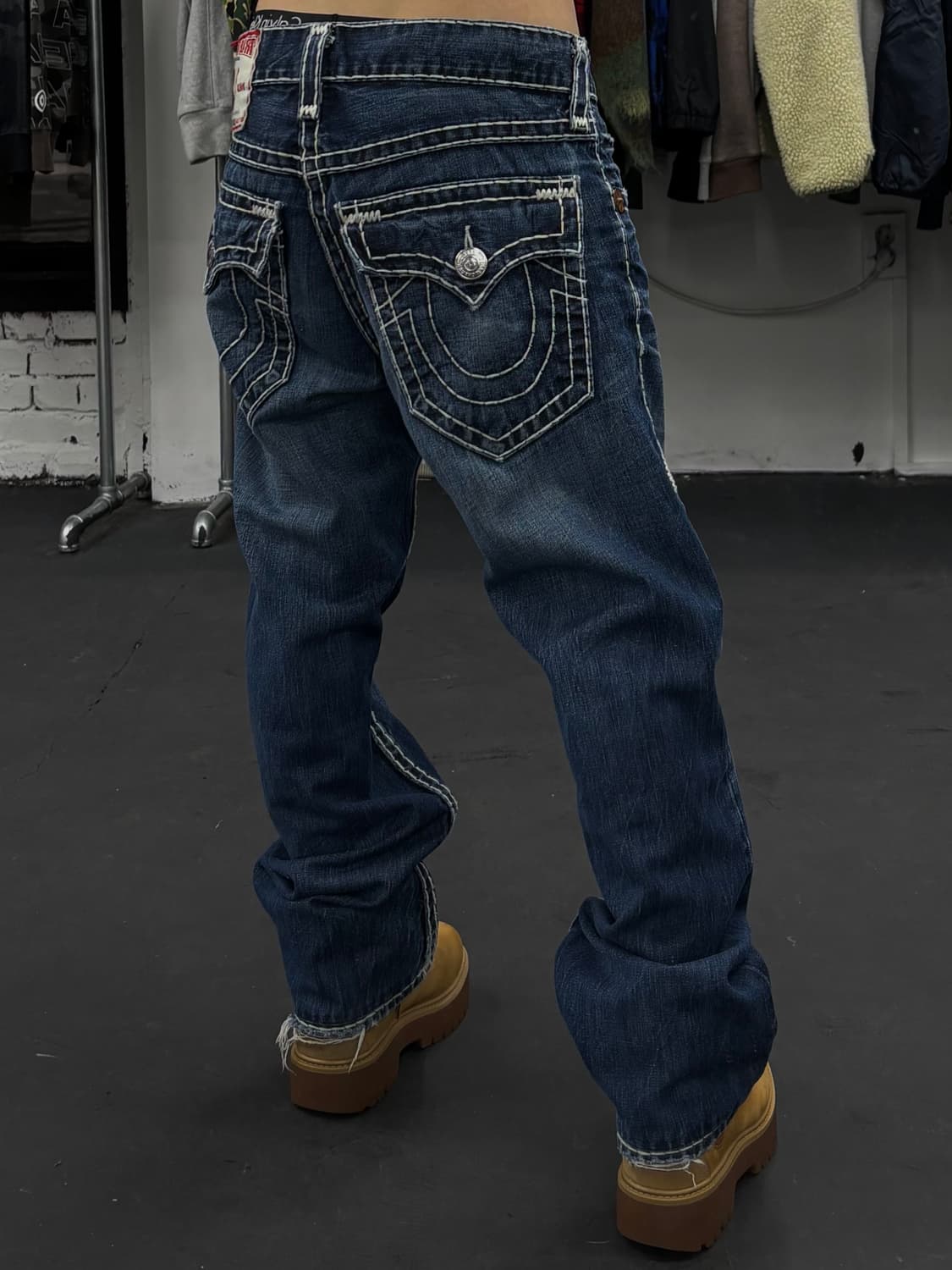 트루릴리전 스티치 데님팬츠 상품이미지5