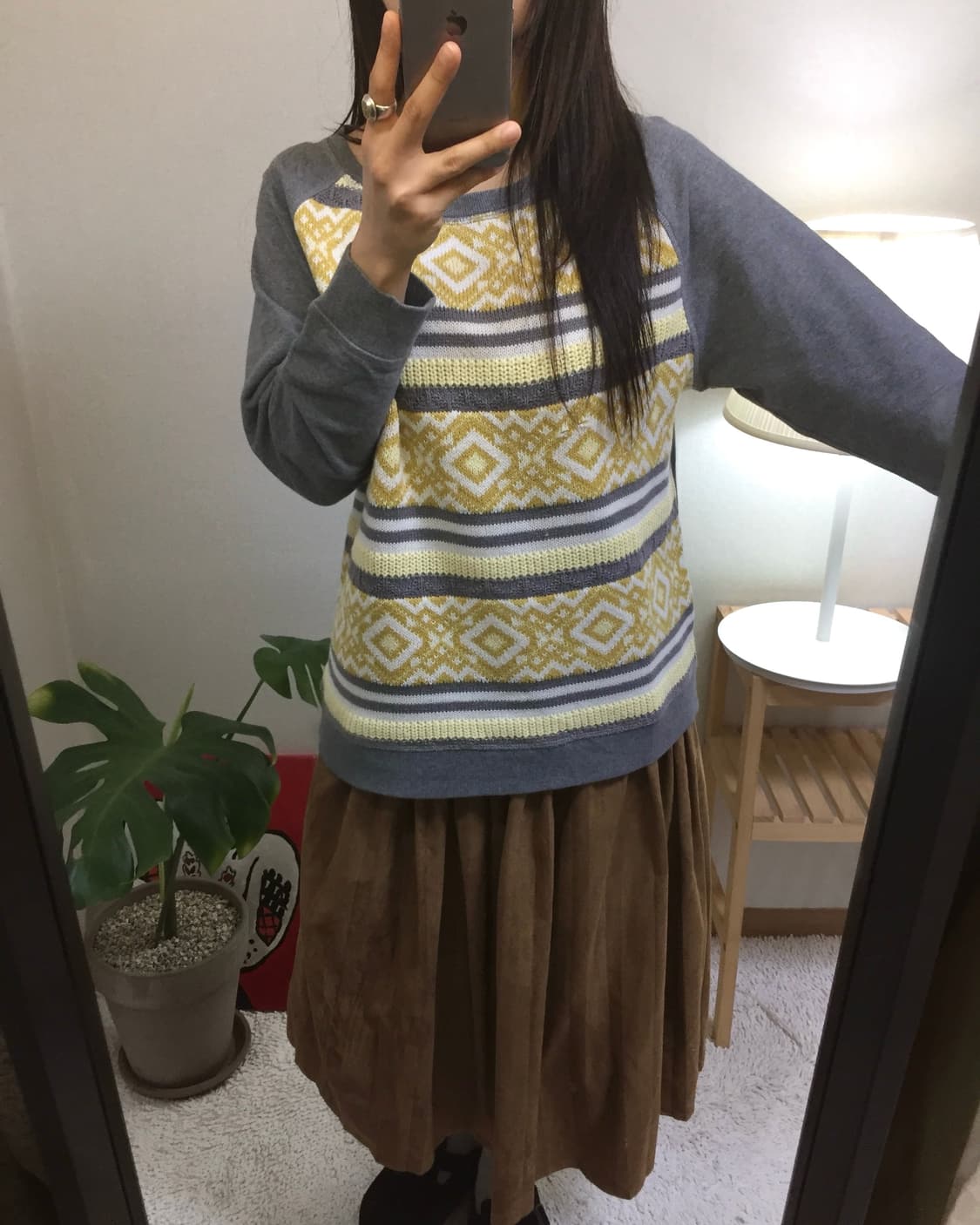 [Liskhro] retro esnic pattern ragulan mt 상품이미지4