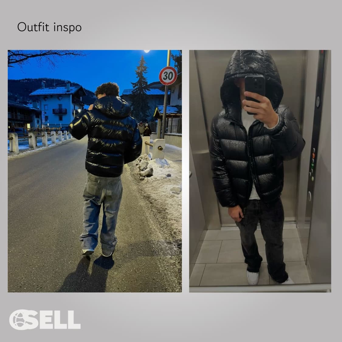 폴로 유광패딩 상품이미지5