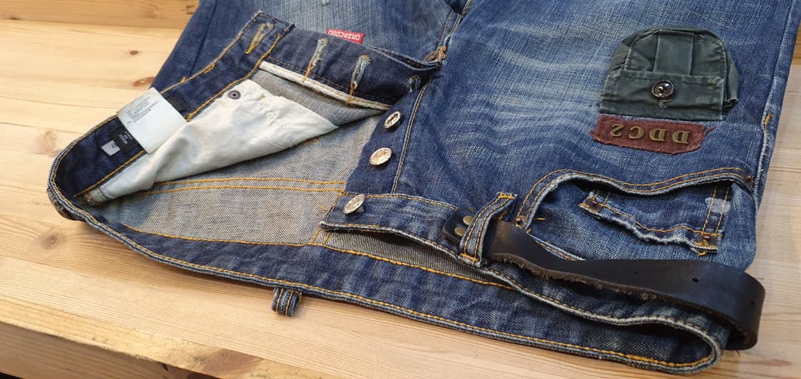 허리32/디스퀘어드2 데님팬츠 상품이미지6