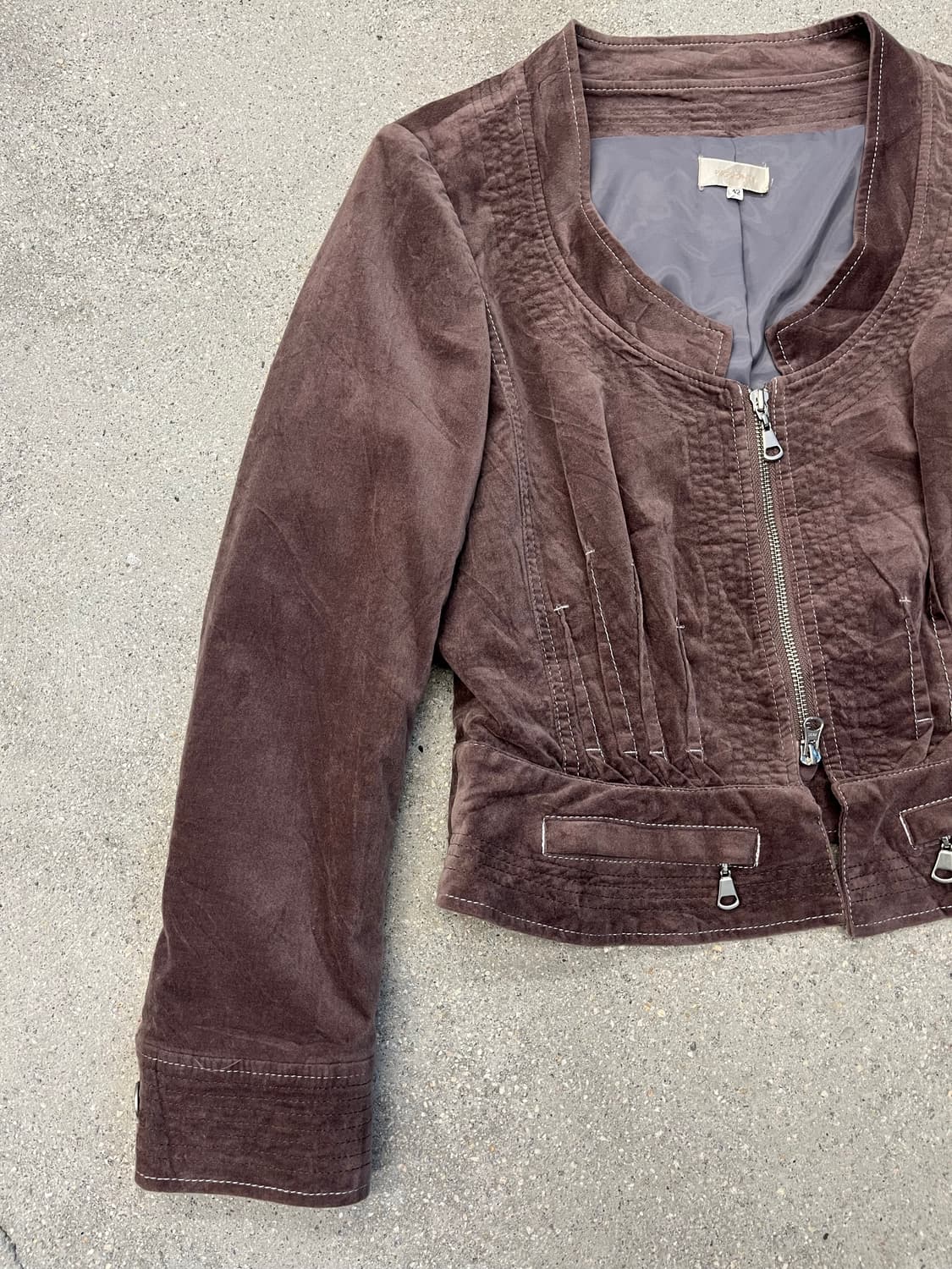 Passione 스웨이드 자켓 상품이미지2