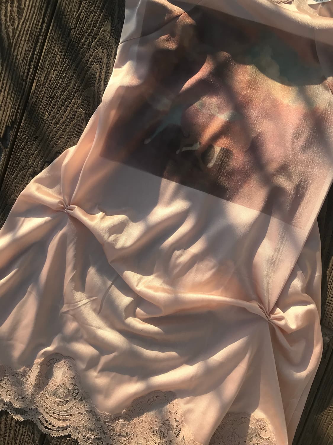 [Deadstock] Satin Lace Slip Dress 상품이미지4