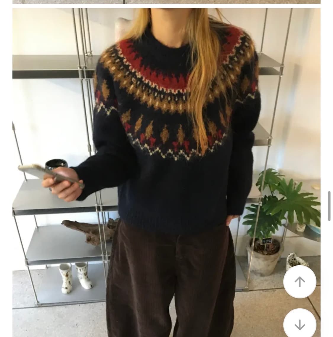 빈티지 데이 노르딕 니트 상품이미지1