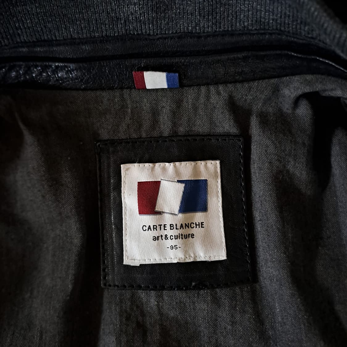 (택포) 까르뜨블랑슈 베지터블 양가죽자켓 95 B508 상품이미지7