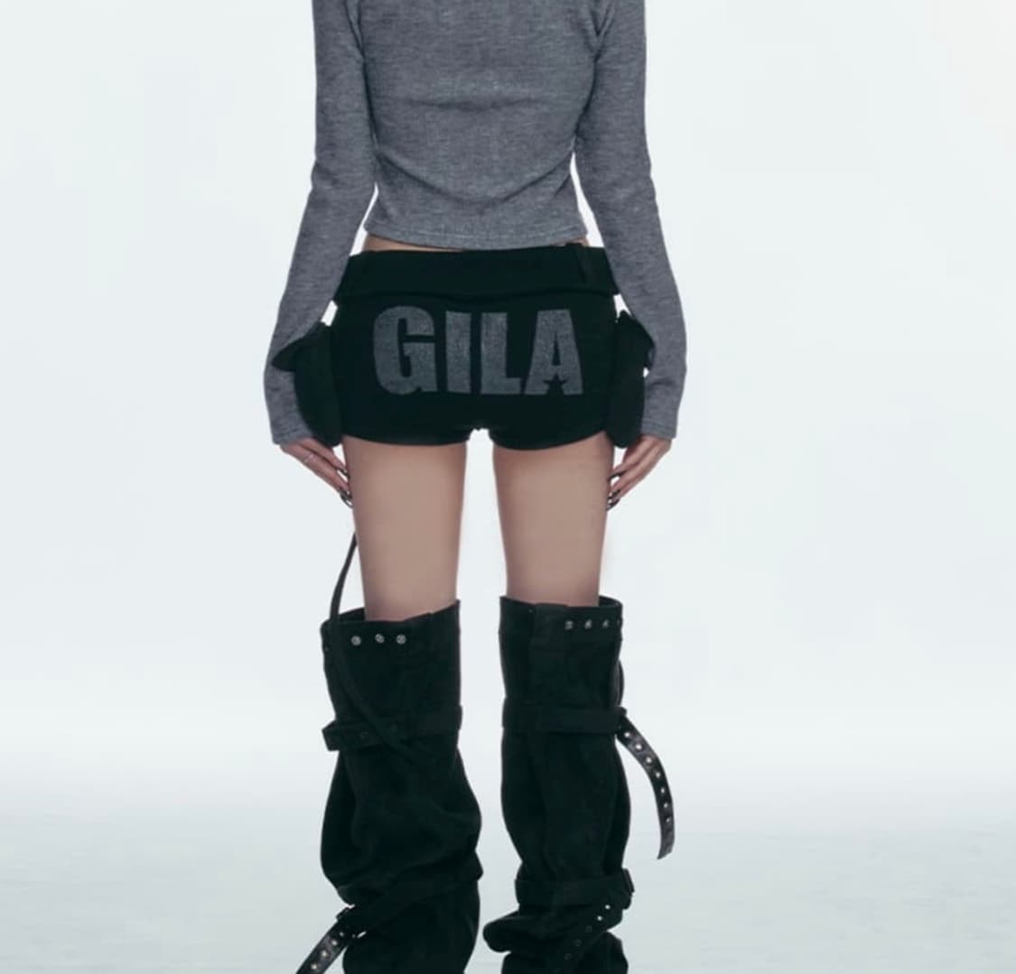 길라아카이브 니트 숏팬츠 상품이미지2