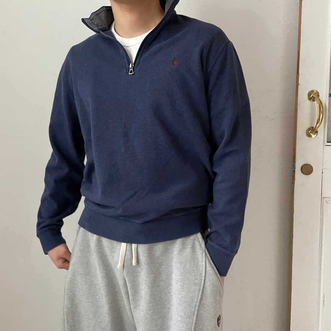 폴로 하프집업 스웻셔츠 상품이미지6