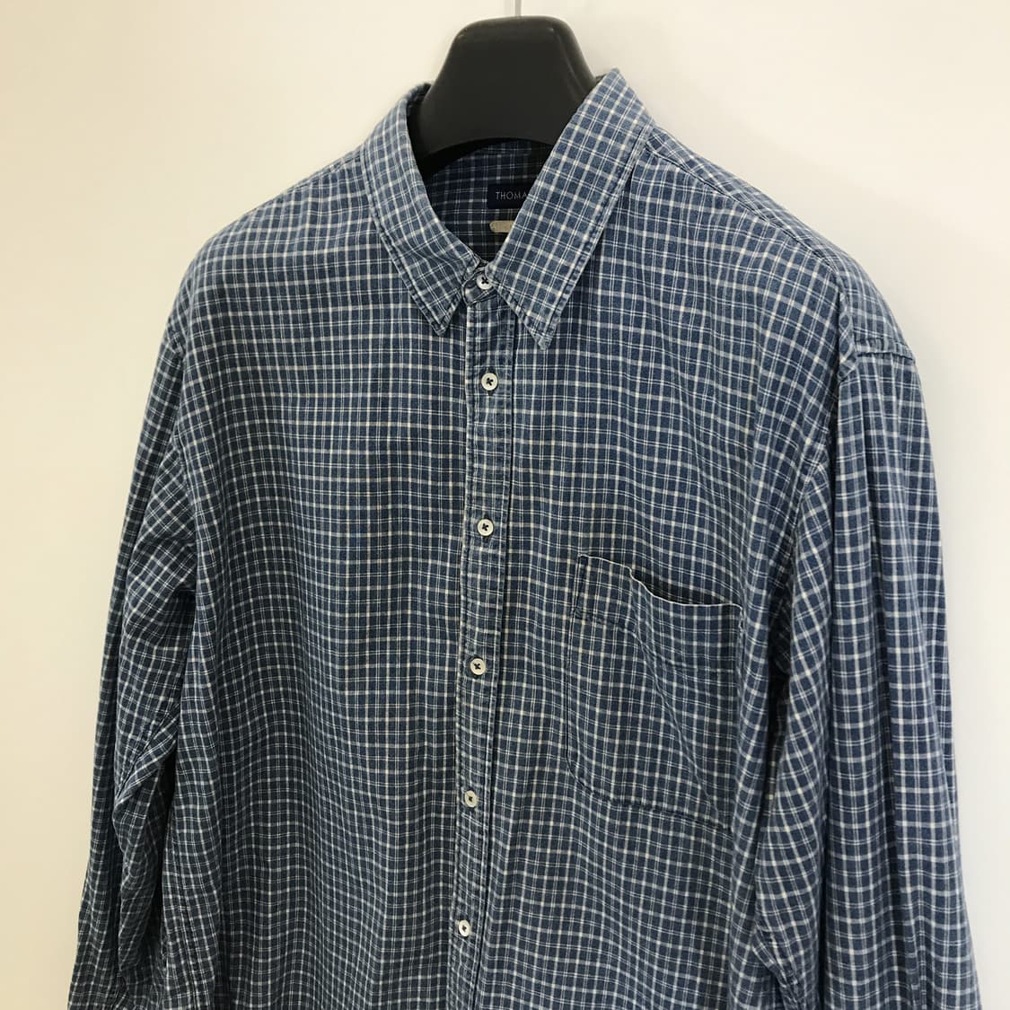 토마스모어 워시드인디고 일리안셔츠 [M] 상품이미지2