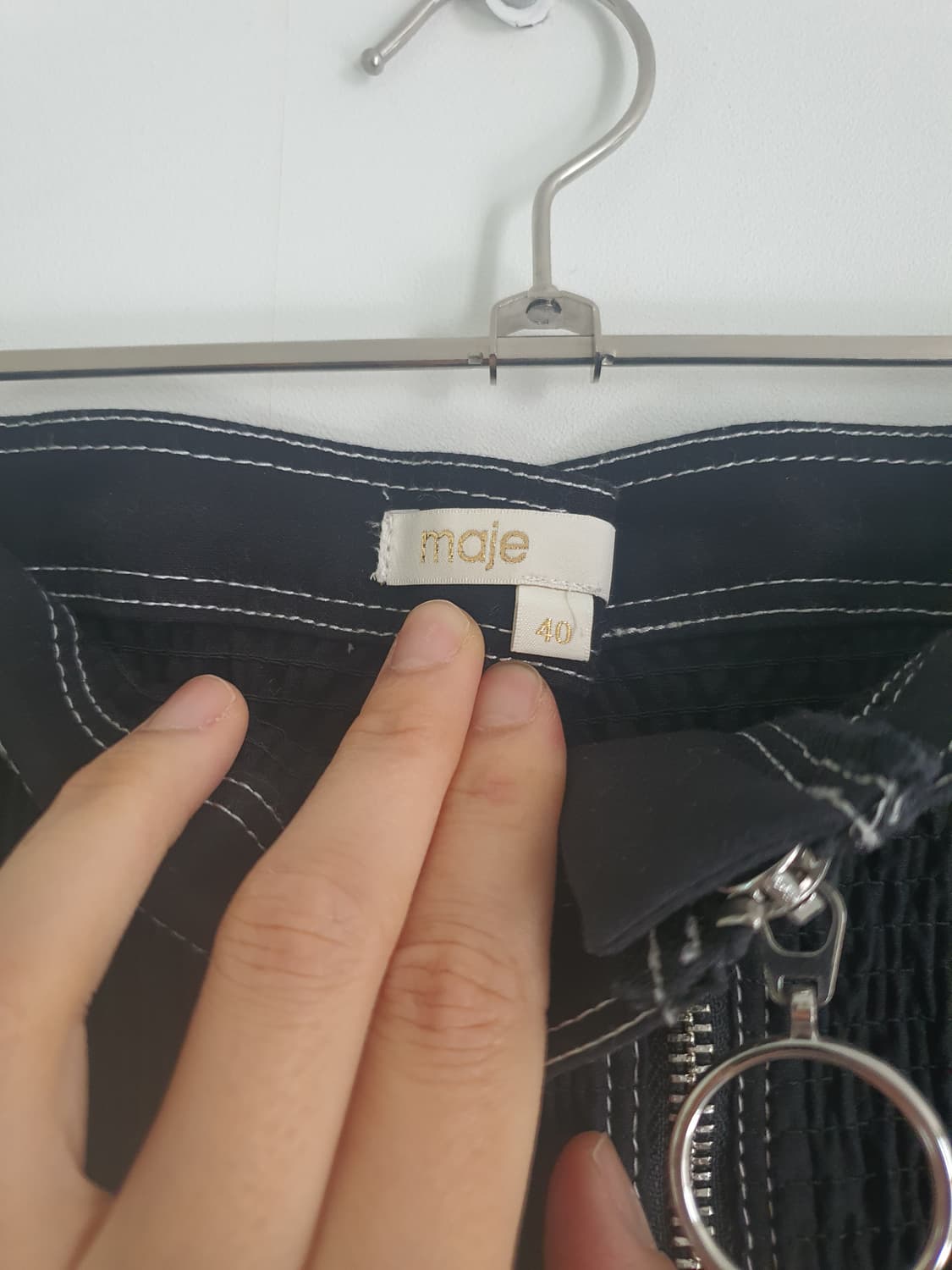 maje 마쥬 스모크 스커트 상품이미지2