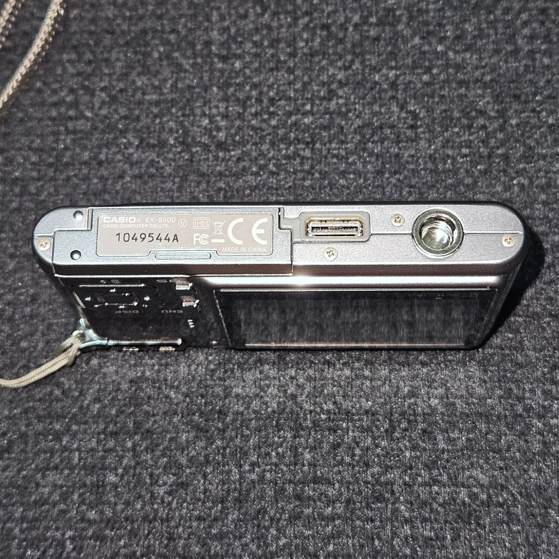 카시오 엑슬림 EX-S500 빈티지 디카 판매합니다 상품이미지4