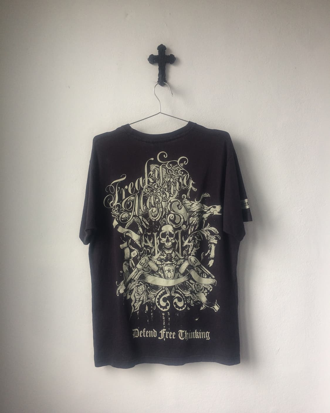 Back printing point t shirt 상품이미지1