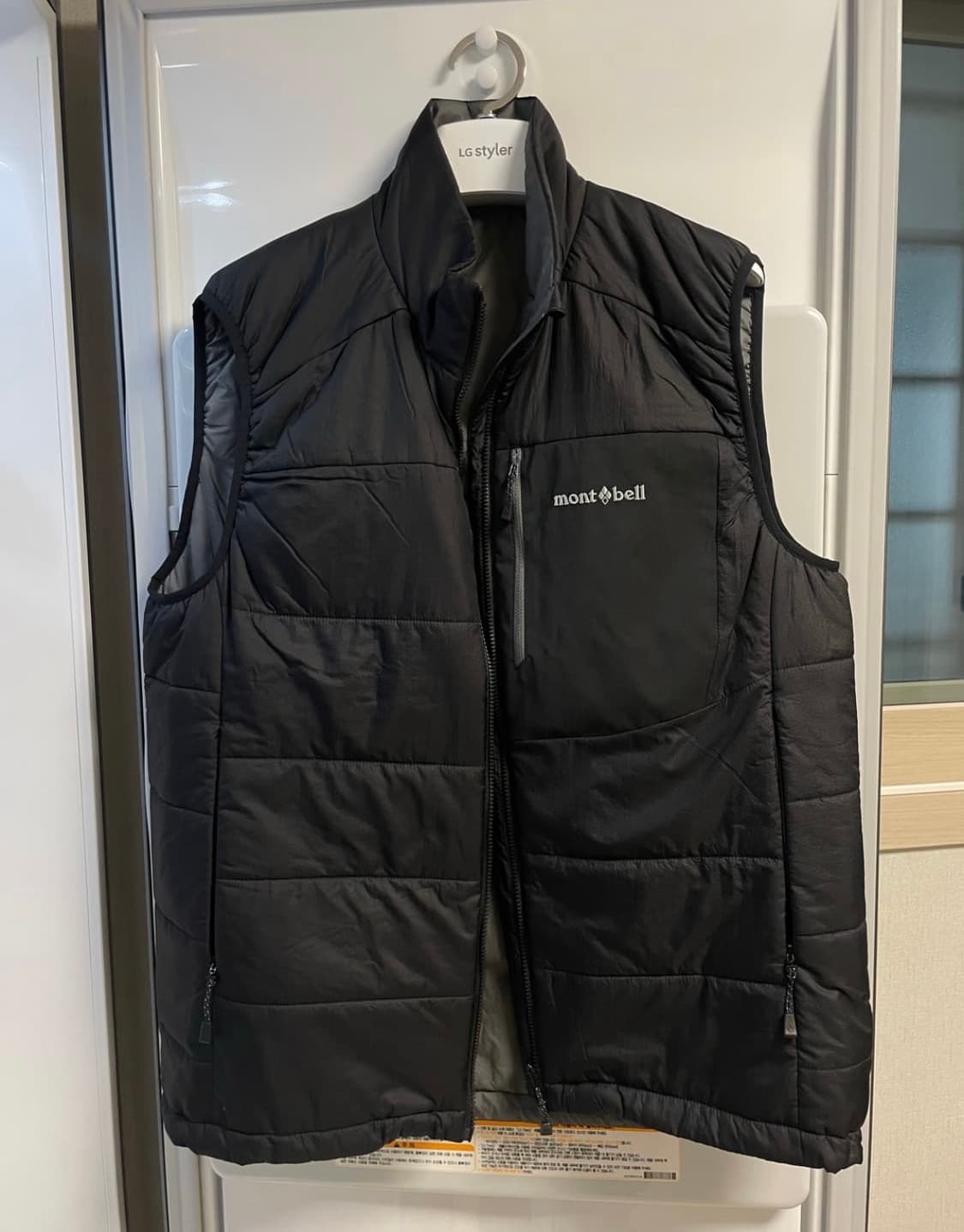 몽벨 써마랩 베스트 남성 블랙 상품이미지1