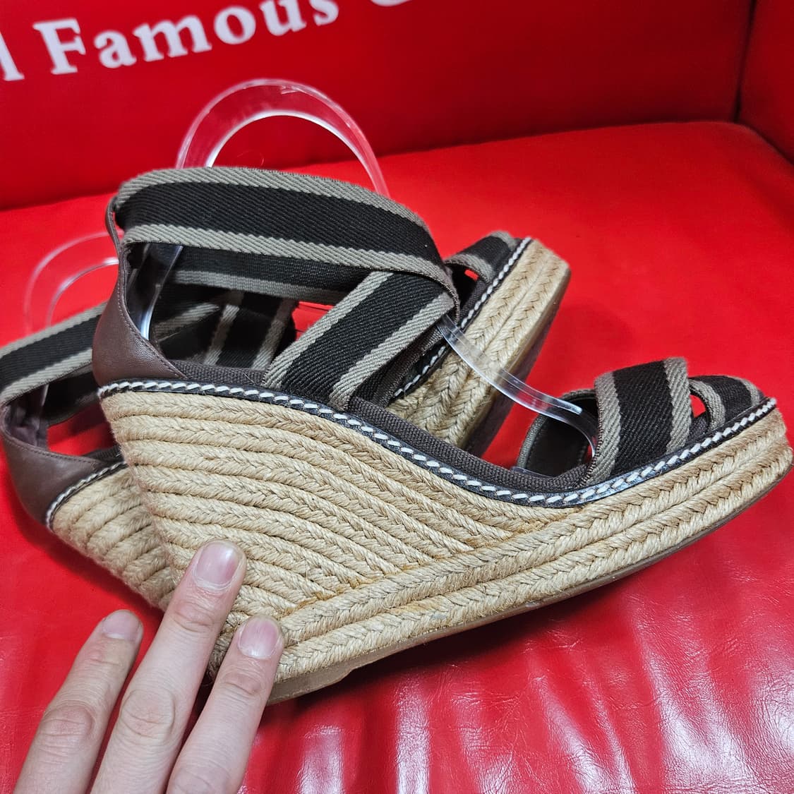 토리버치 프리다 에스파듀 웨지힐 8b size(250) 상품이미지3