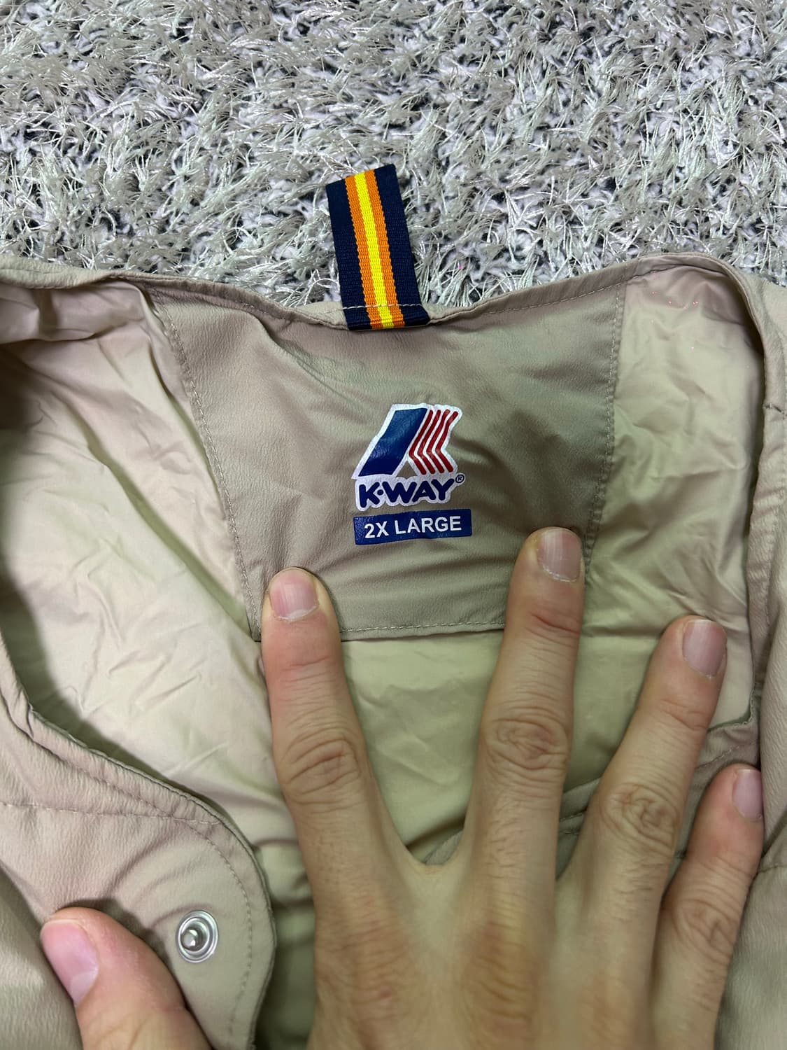K-WAY 다운패딩 사이즈 110 상품이미지4