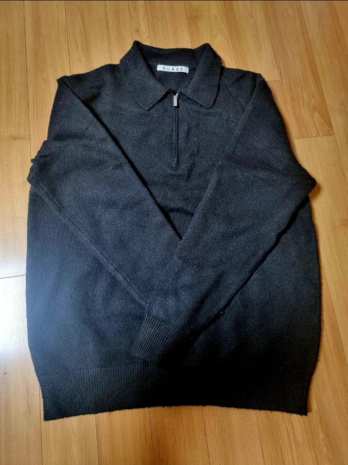 수아레 하프 집업 카라 니트 M 상품이미지2