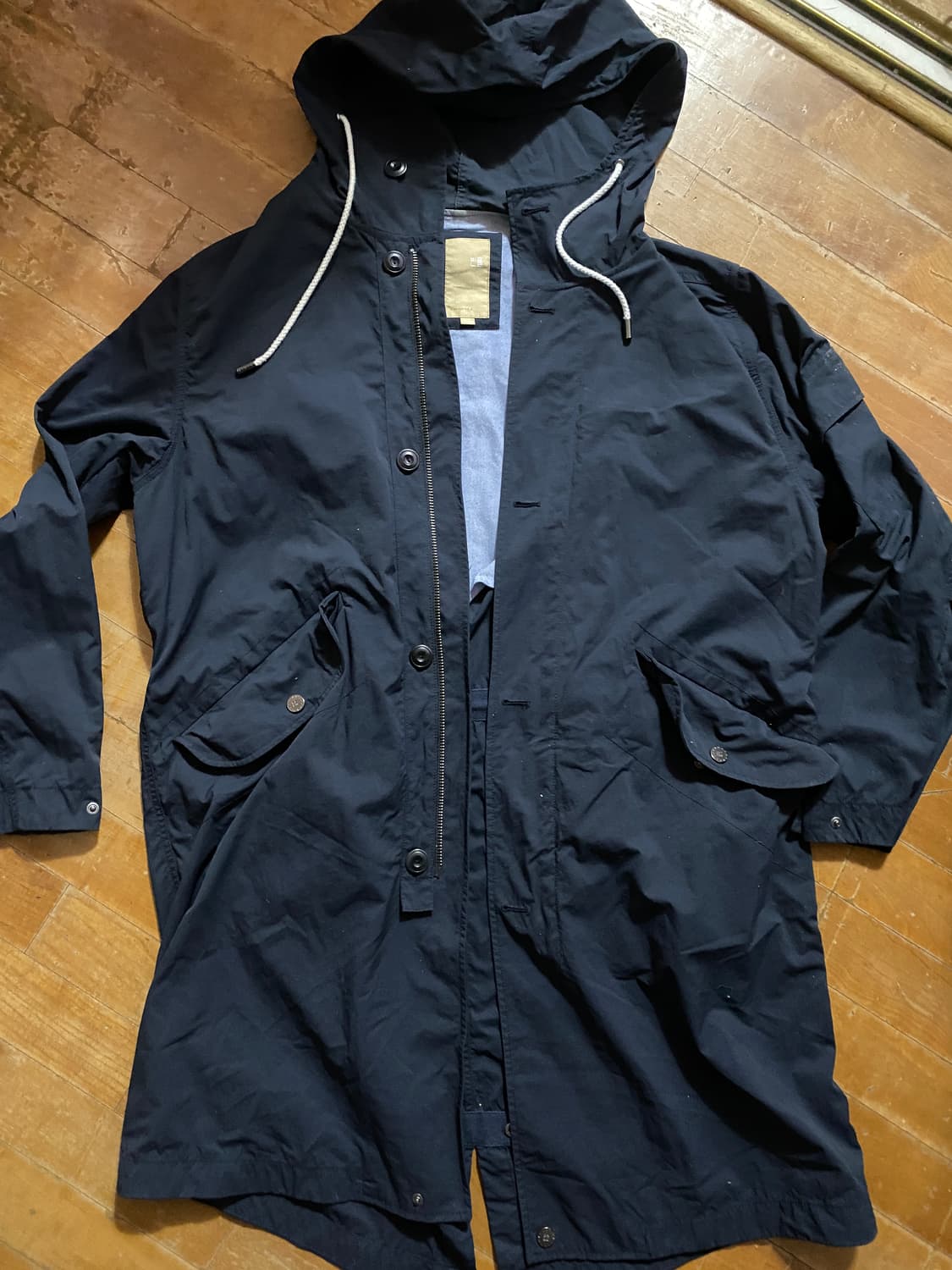 빈폴 간절기 네이비 후드 자켓 105 상품이미지1