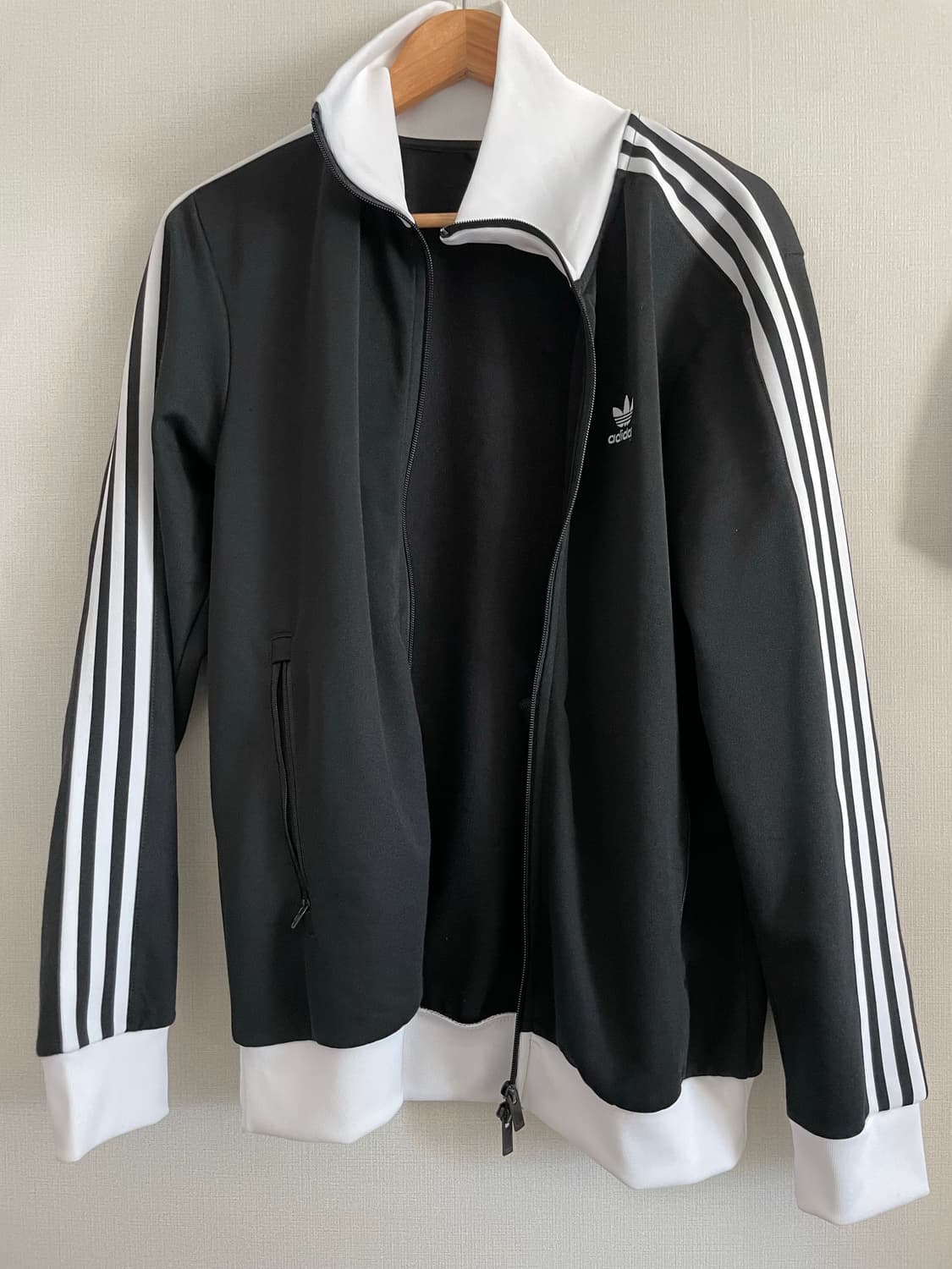 아디다스 베켄바우어 트랙 자켓 블랙 L 상품이미지3