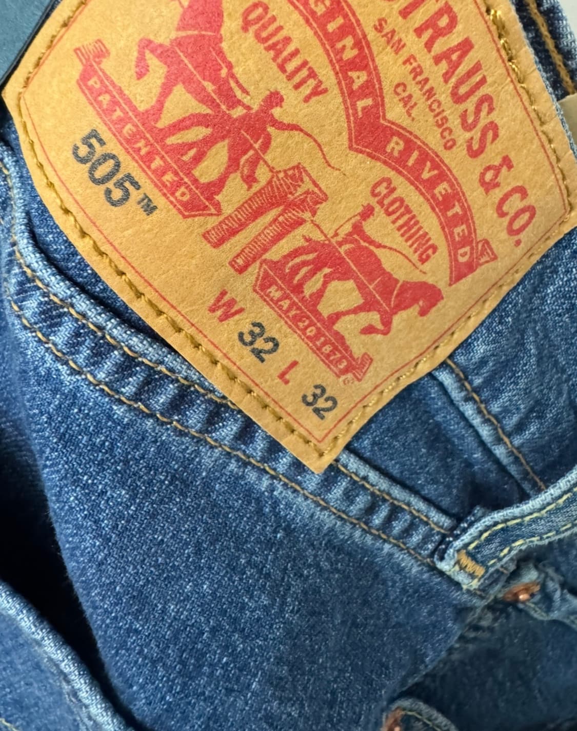 LEVI'S® EASE REGULAR STRAIGHT 32x32  상품이미지4