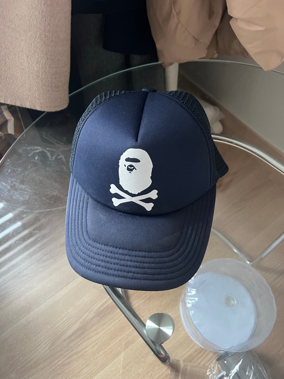 베이프 트러커캡 네이비 상품이미지1