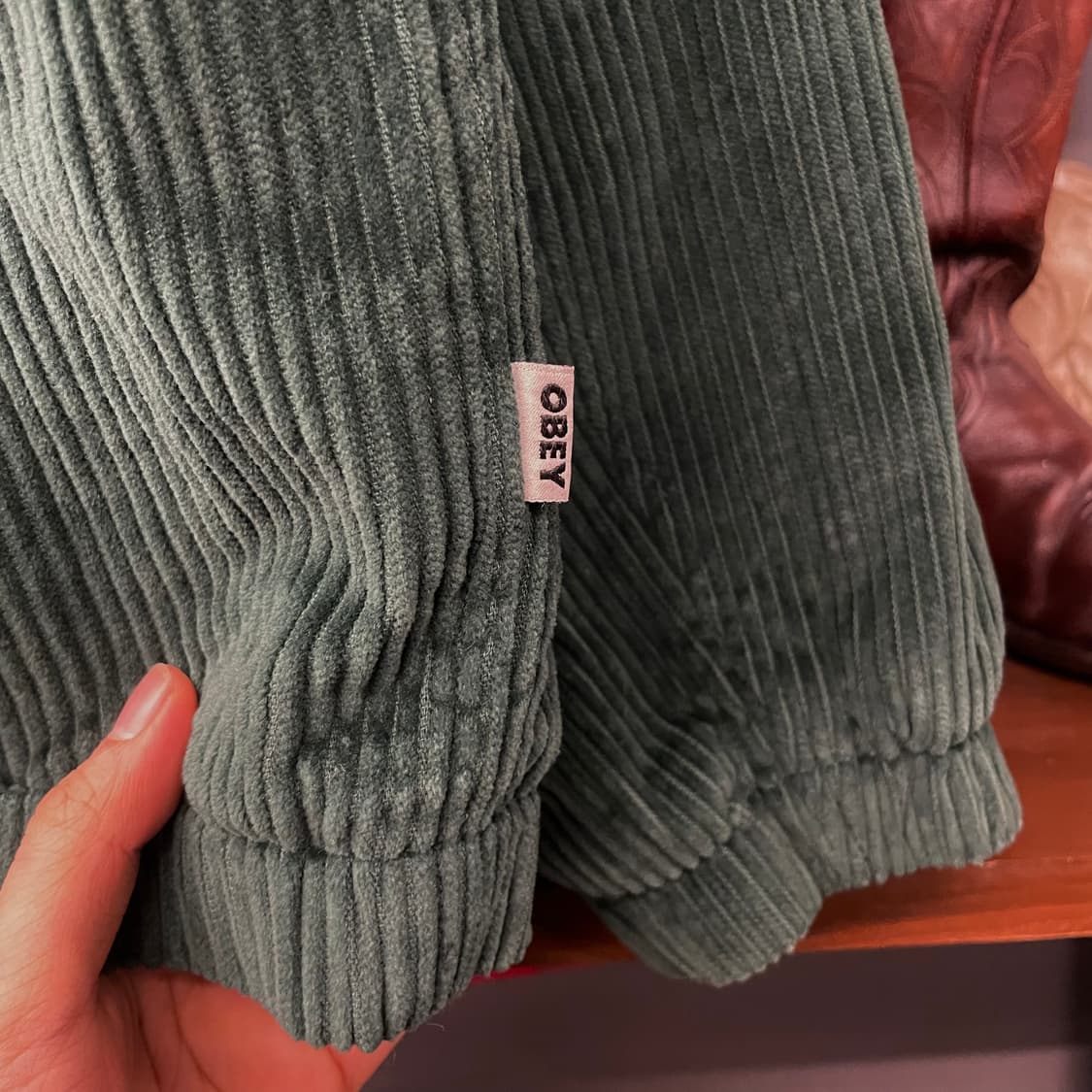 오베이 노매드 코듀로이 퀼팅 누빔 자켓 상품이미지7