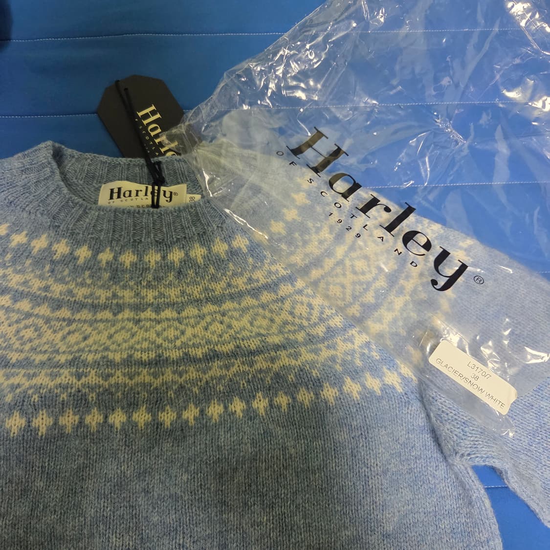 할리오브스코틀랜드 여성 노르딕 니트 상품이미지1