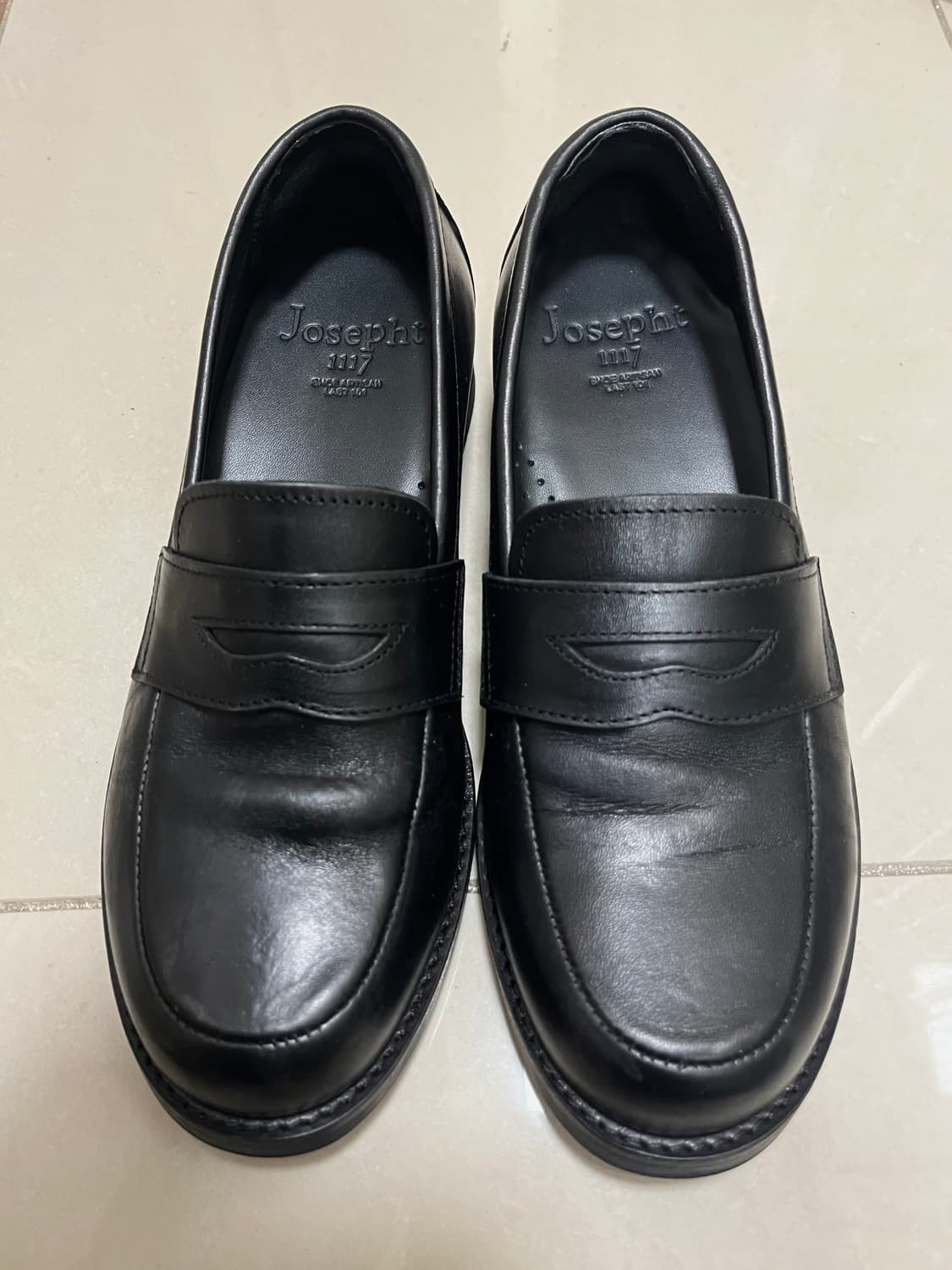 조셉트 모건 로퍼 블랙 230 1회착용 판매해요 상품이미지1