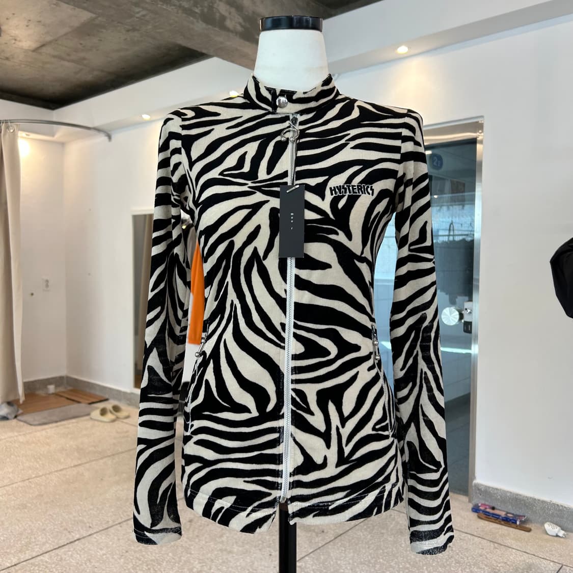 Hysteric Glamour Zebra Zipup 상품이미지1