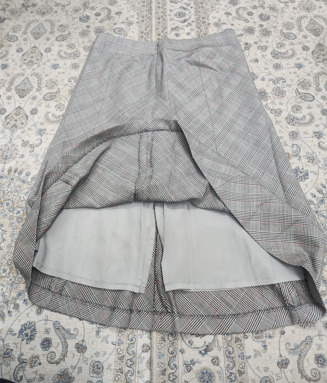 버버리 타탄체크 A라인 스커트 36사이즈 (26-27.5) 상품이미지3