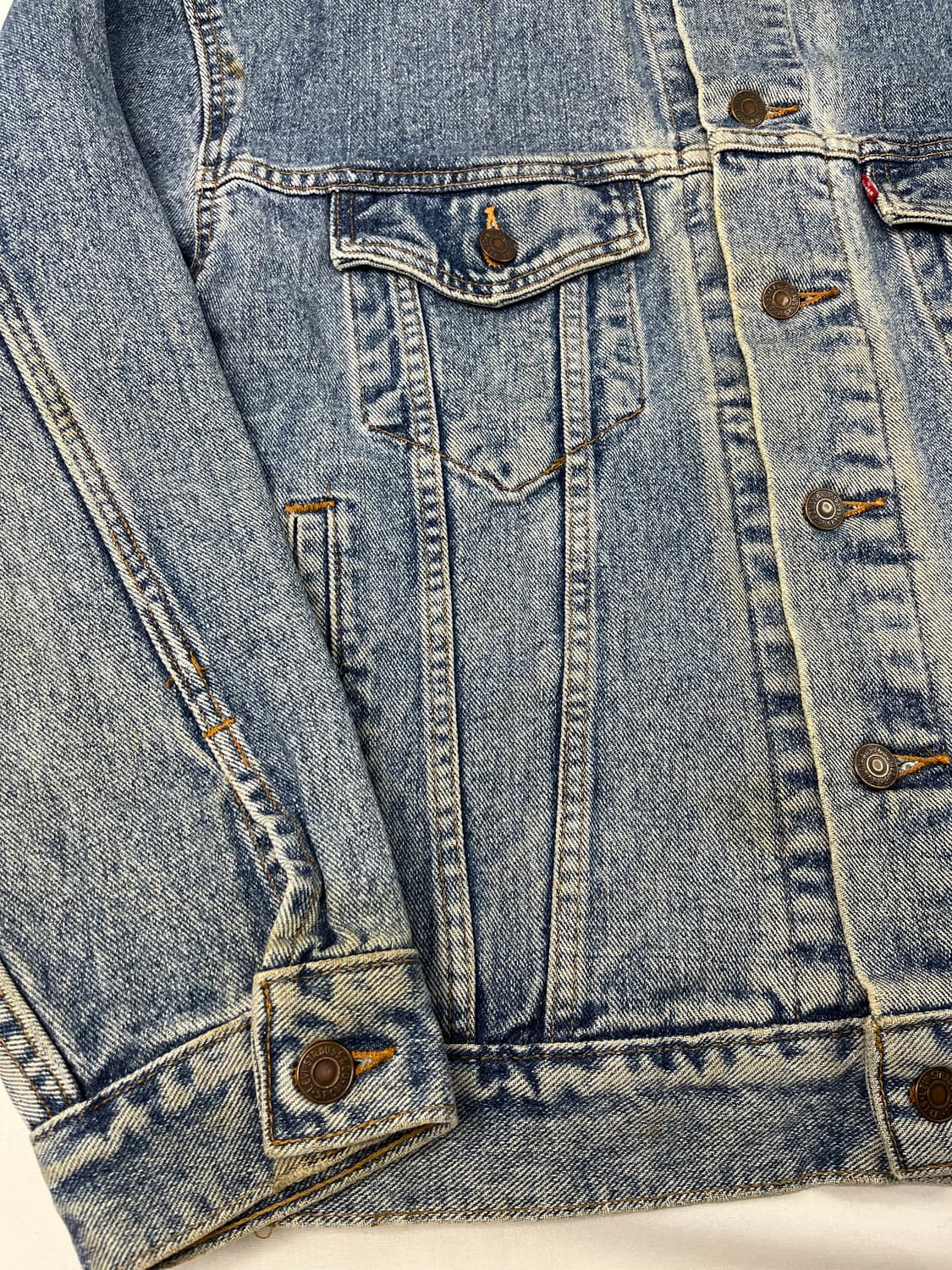 90s 리바이스 70507 데님 자켓 상품이미지5