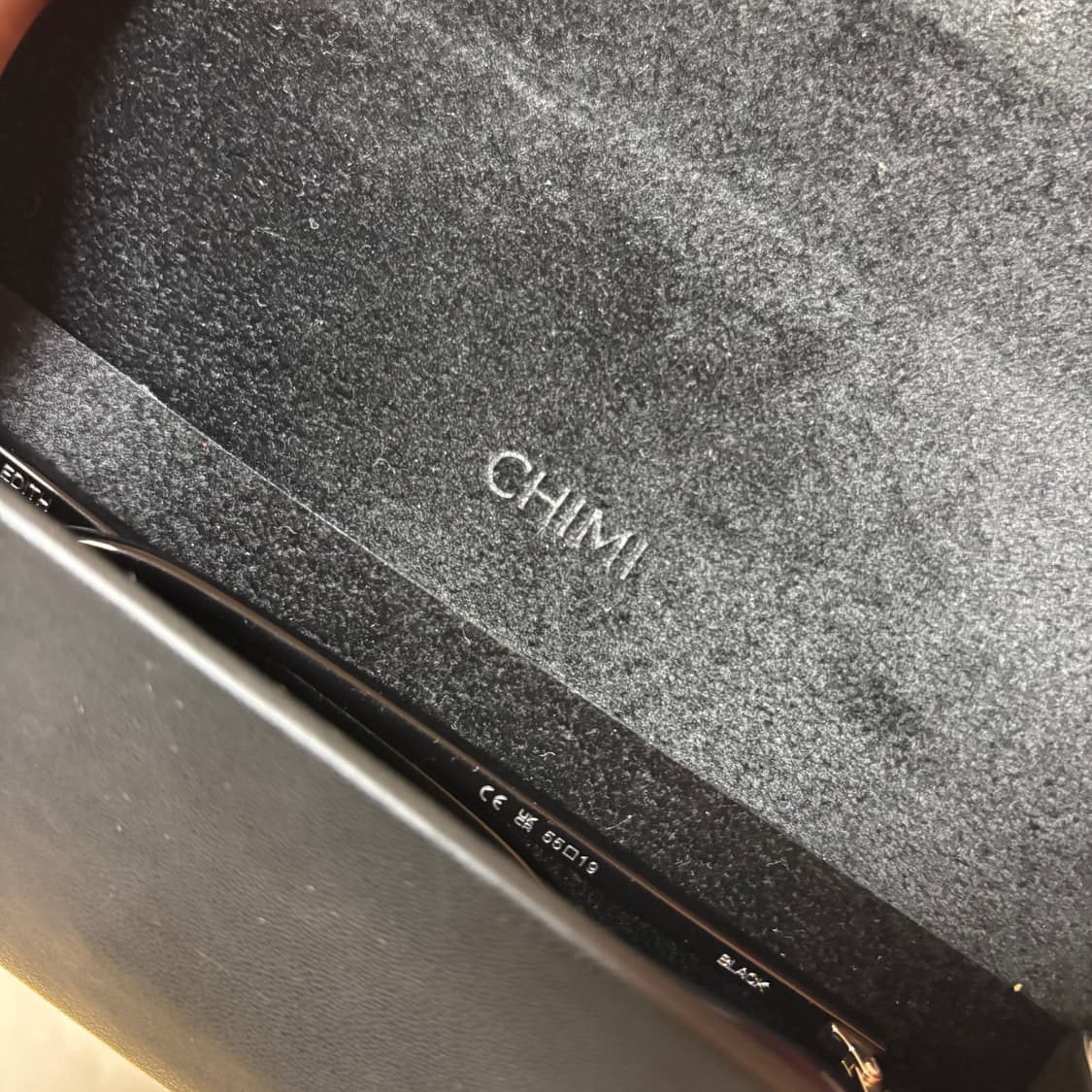 CHIMI EDITH 블랙(블루라이트 렌즈 포함) 상품이미지2