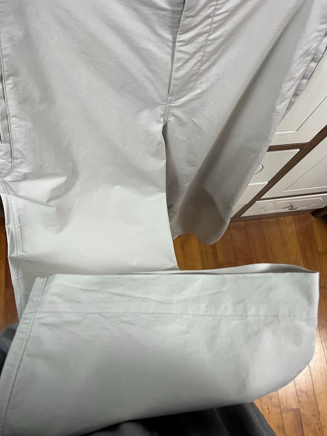 고낙 knife layer pants cream 2사이즈 상품이미지4