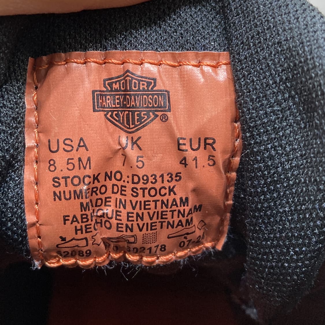 할리데이비슨 가죽부츠 워커 남성 260  상품이미지6