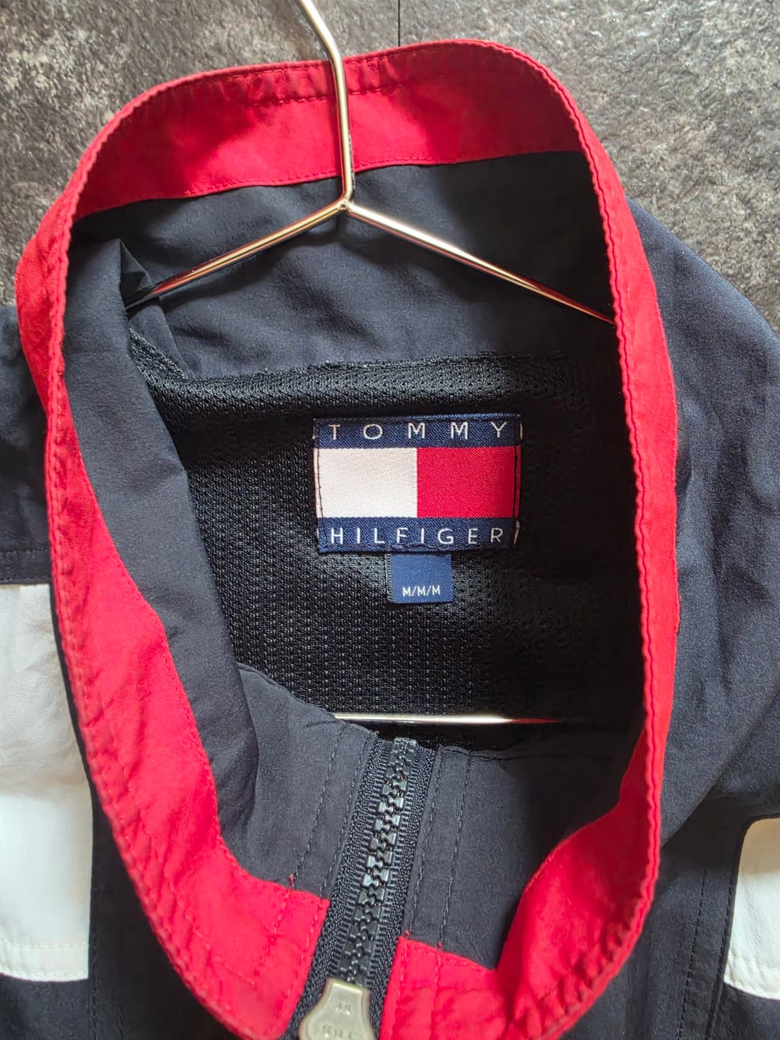 타미힐피거(Tommy Hilfiger) 올드스쿨 컬러블록 바람막이 상품이미지2