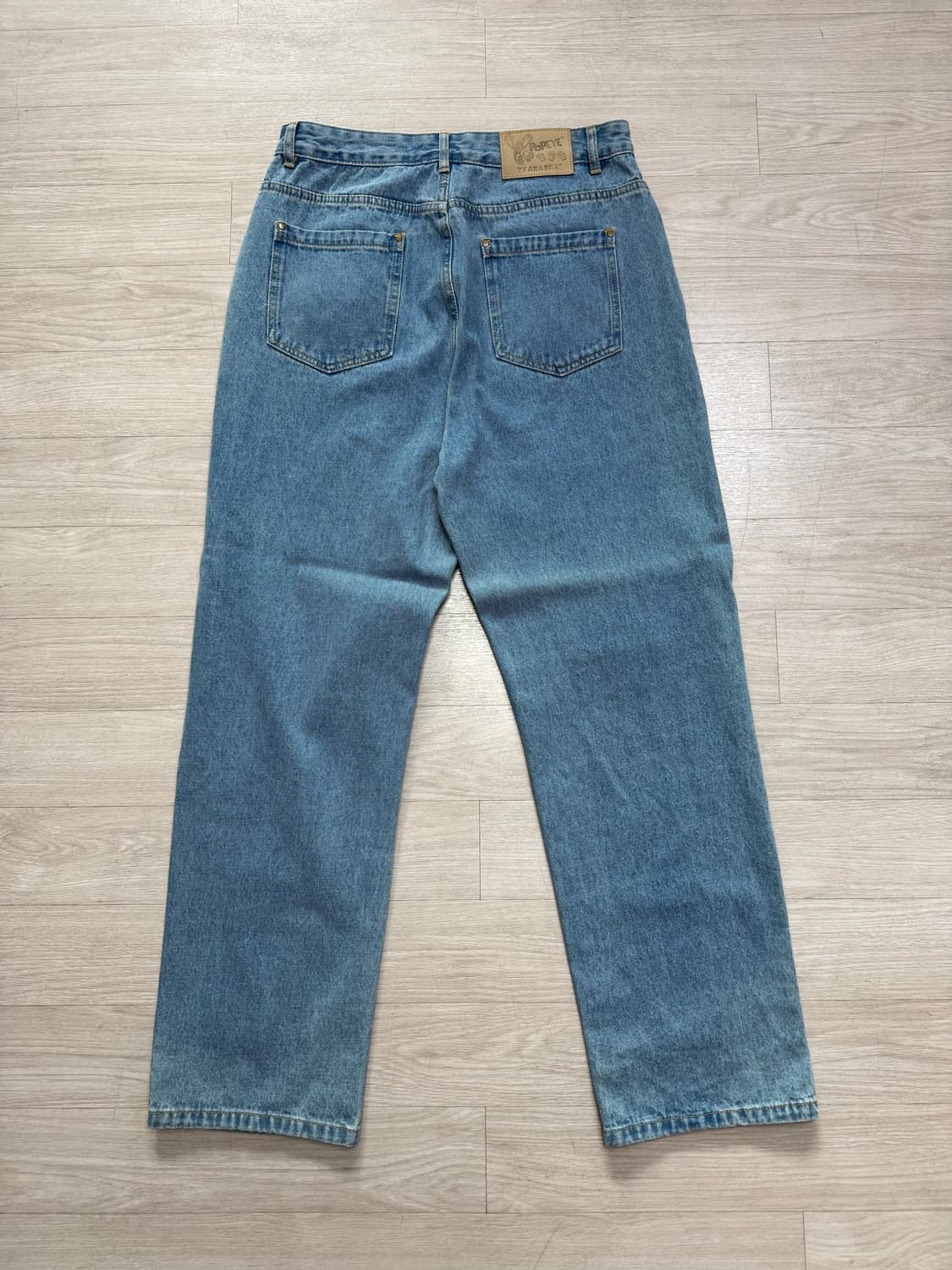 타카샤(tyakasha) 뽀빠이 연청 데님 32 상품이미지2