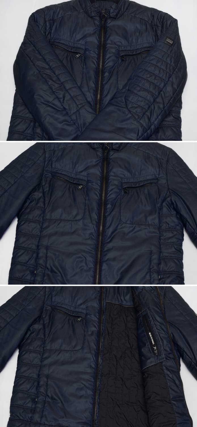 휴고 보스 싱글 집업 라이더 소프트 패딩 자켓 (52 / 100-105) 상품이미지6