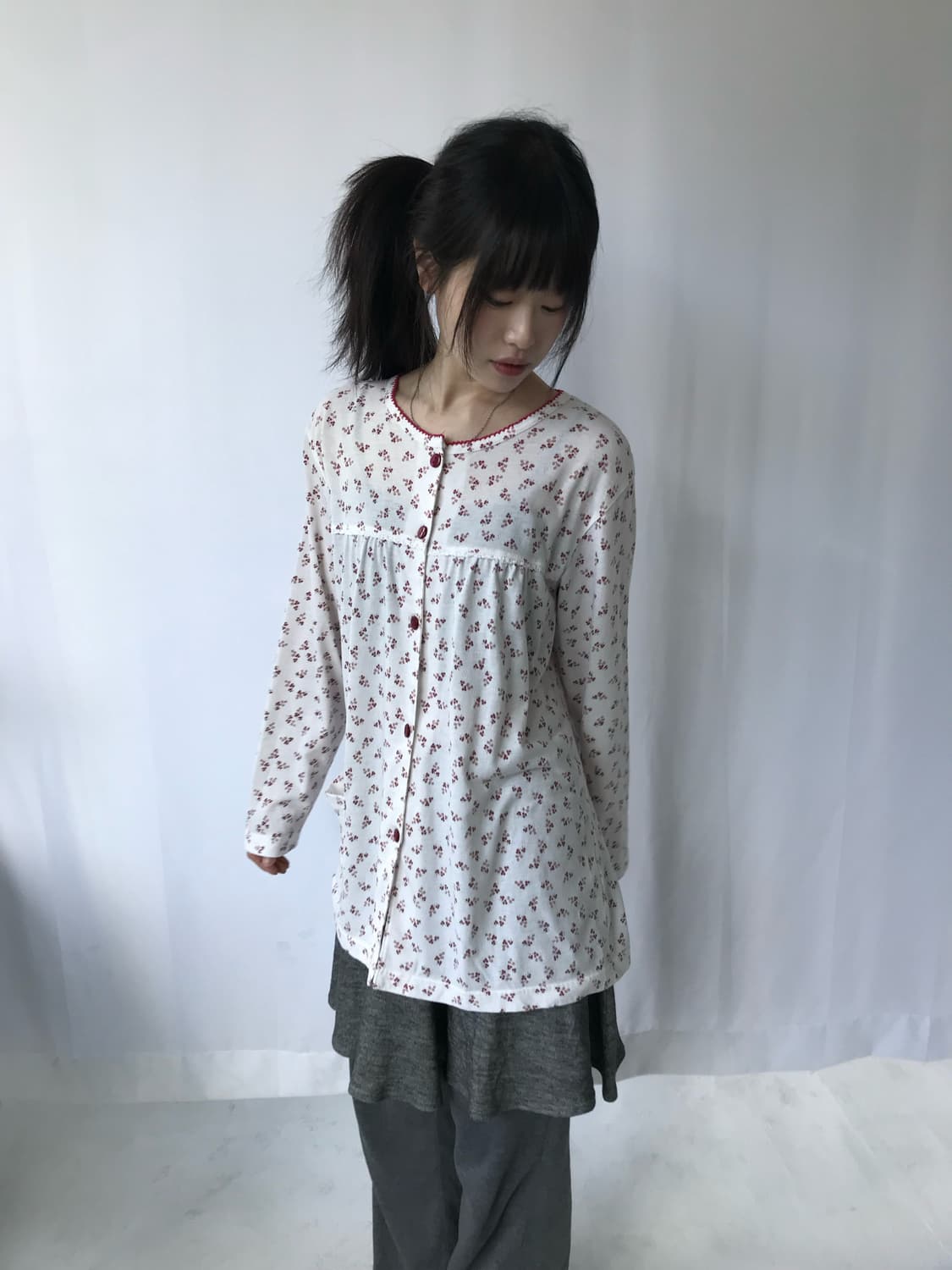 플라워 루즈 티셔츠 상품이미지2