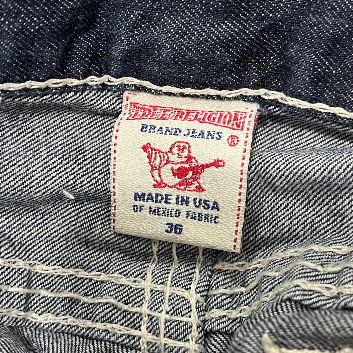 트루 릴리젼 빅 사이즈 스트레이트 진   상품이미지5