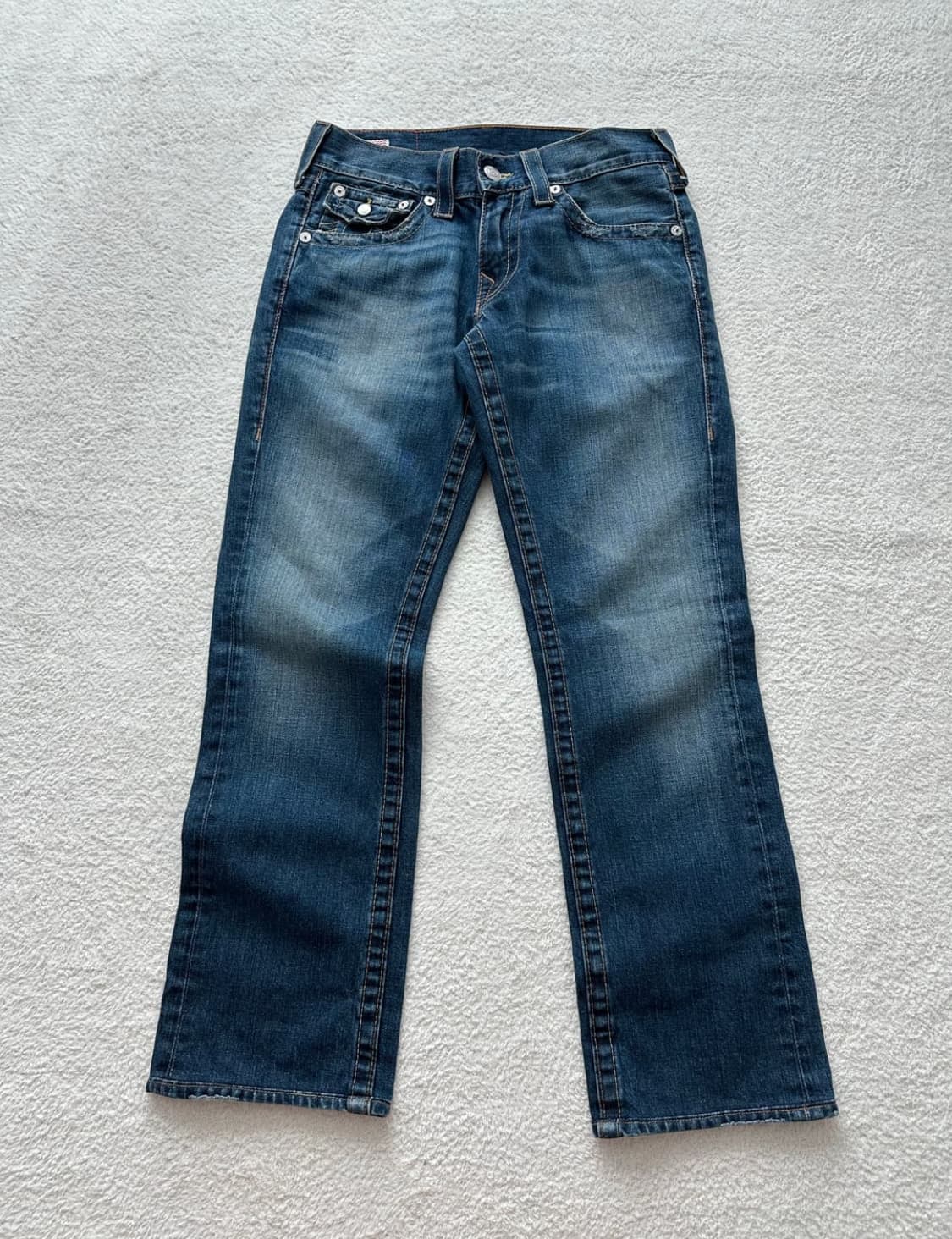 (AAAA급) 트루릴리전 리키 부츠컷 데님팬츠 상품이미지3