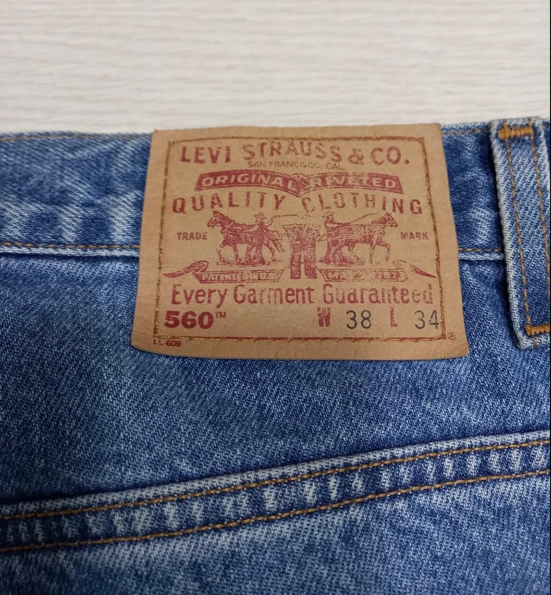 90's 리바이스560 Mexico RedPont 38-156 상품이미지3