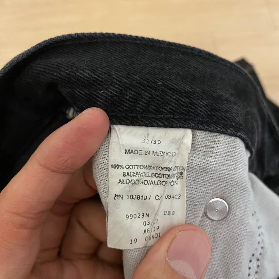 할리데이비슨 청바지 (블랙진) 상품이미지5