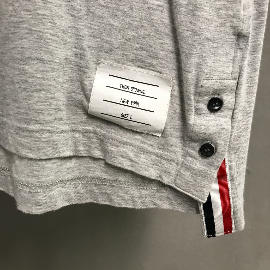 톰브라운 그레이 반팔 티셔츠 1(W) 상품이미지4