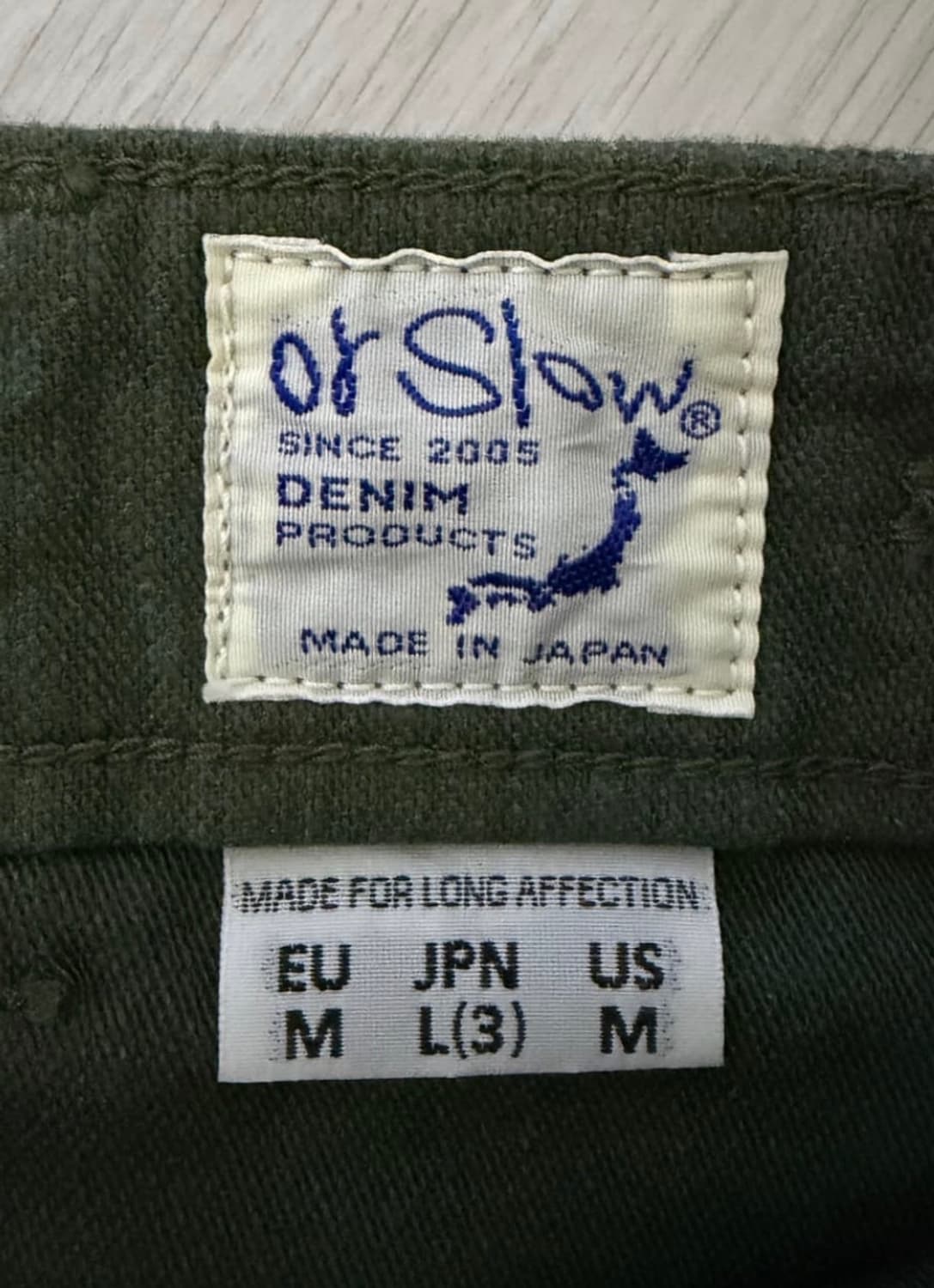 오어슬로우 퍼티그팬츠(3) 상품이미지3