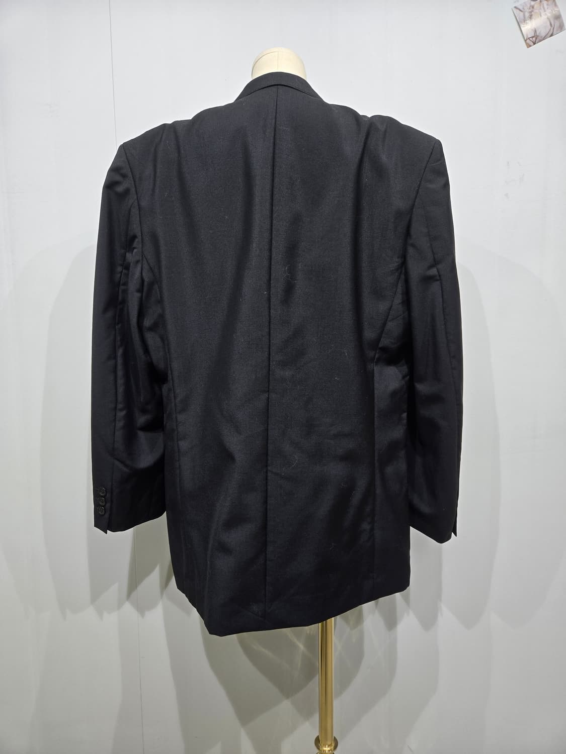 랑방 더블 버튼 블랙 자켓 상품이미지2