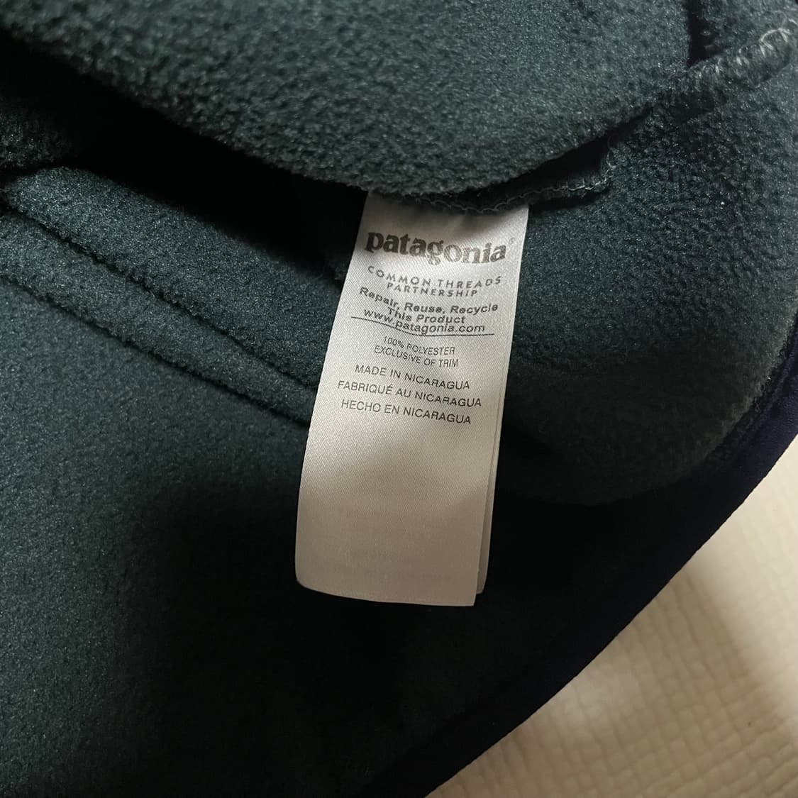 파타고니아 신칠라 다크 그린 상품이미지4