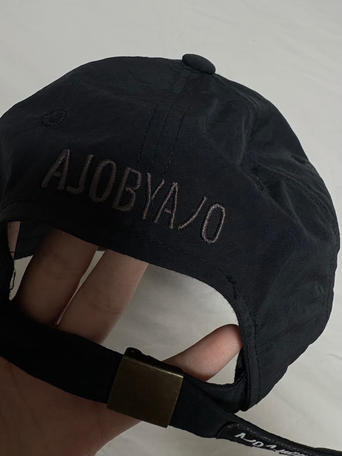 AJOBYAJO 아조비아조 나일론 캡 판매합니다 상품이미지2