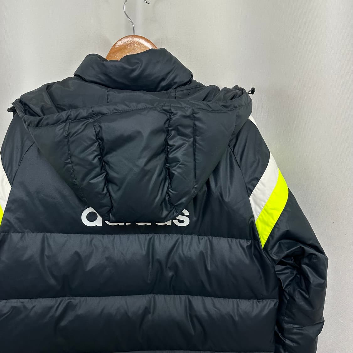   아디다스 남자 점퍼 롱패딩 모자탈부착 100 상품이미지6