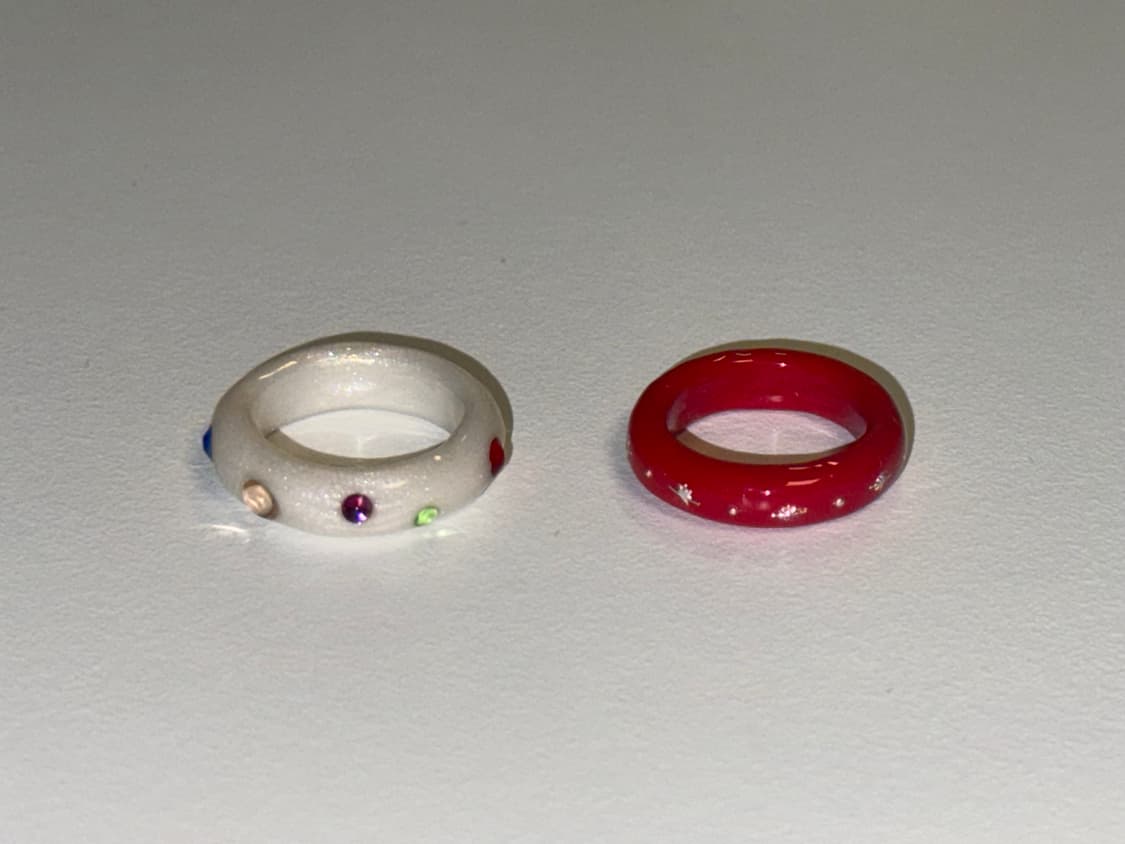 엔프프 반지 2개 일괄 상품이미지1